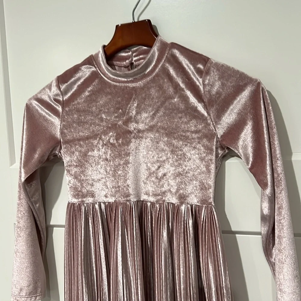 Wonder Nation Velour Dress Sz 7/8